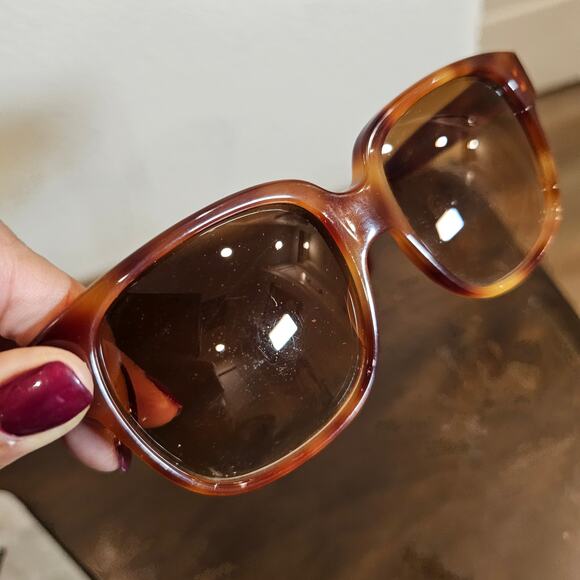 Emmanuelle Khanh Vintage Tortoiseshell Sunglasses